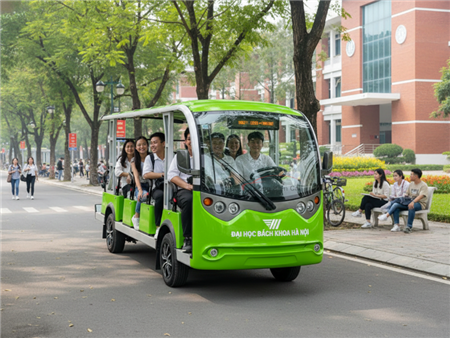 Xe Điện Lvtong Cho Trường Đại Học, Cao Đẳng: Giải Pháp Di Chuyển Xanh Hiện Đại