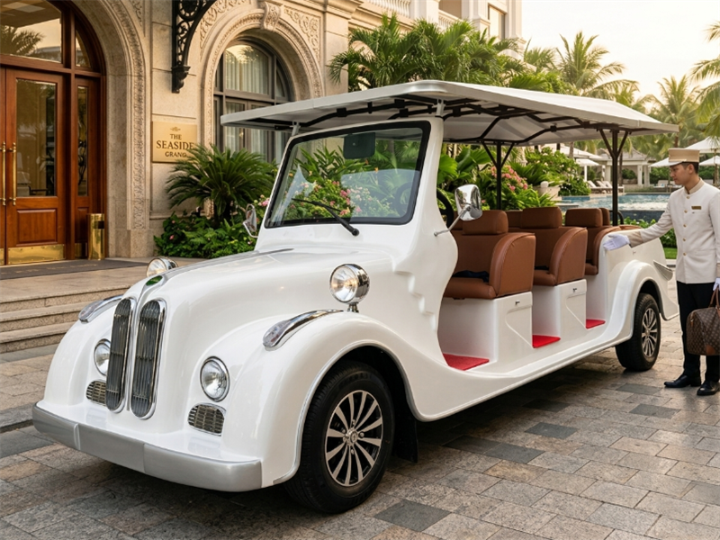 Xe Điện Cổ 8 Chỗ Lvtong LT-S8.FB: Đẳng Cấp Thượng Lưu Cho Khách Sạn & Resort