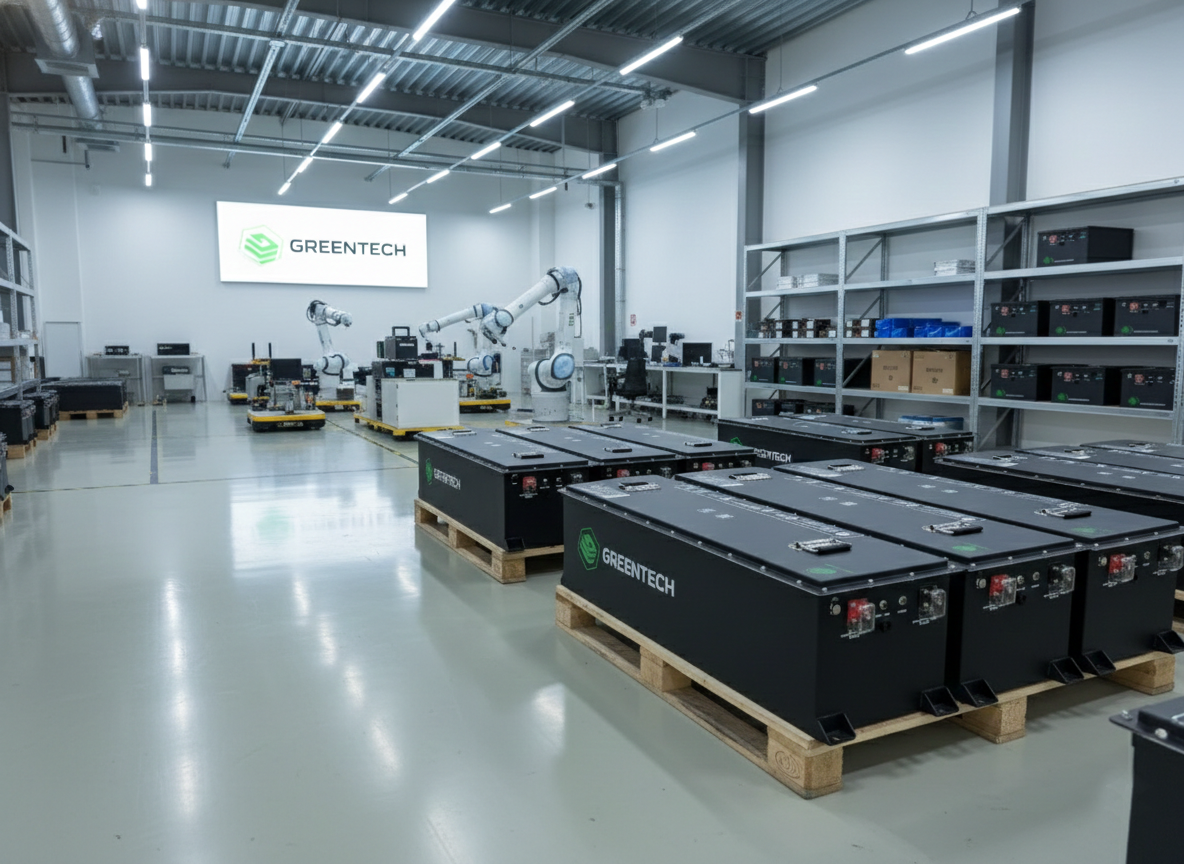 Nhà máy Pin Lithium Greentech