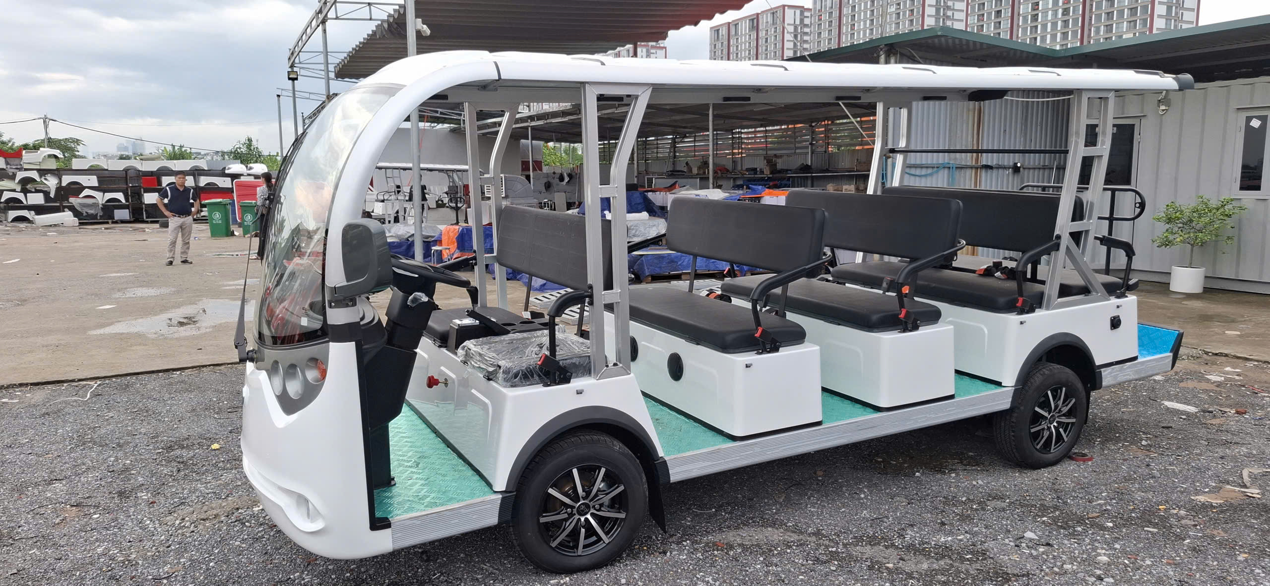 Pin Lithium Greentech lắp xe Lvtong