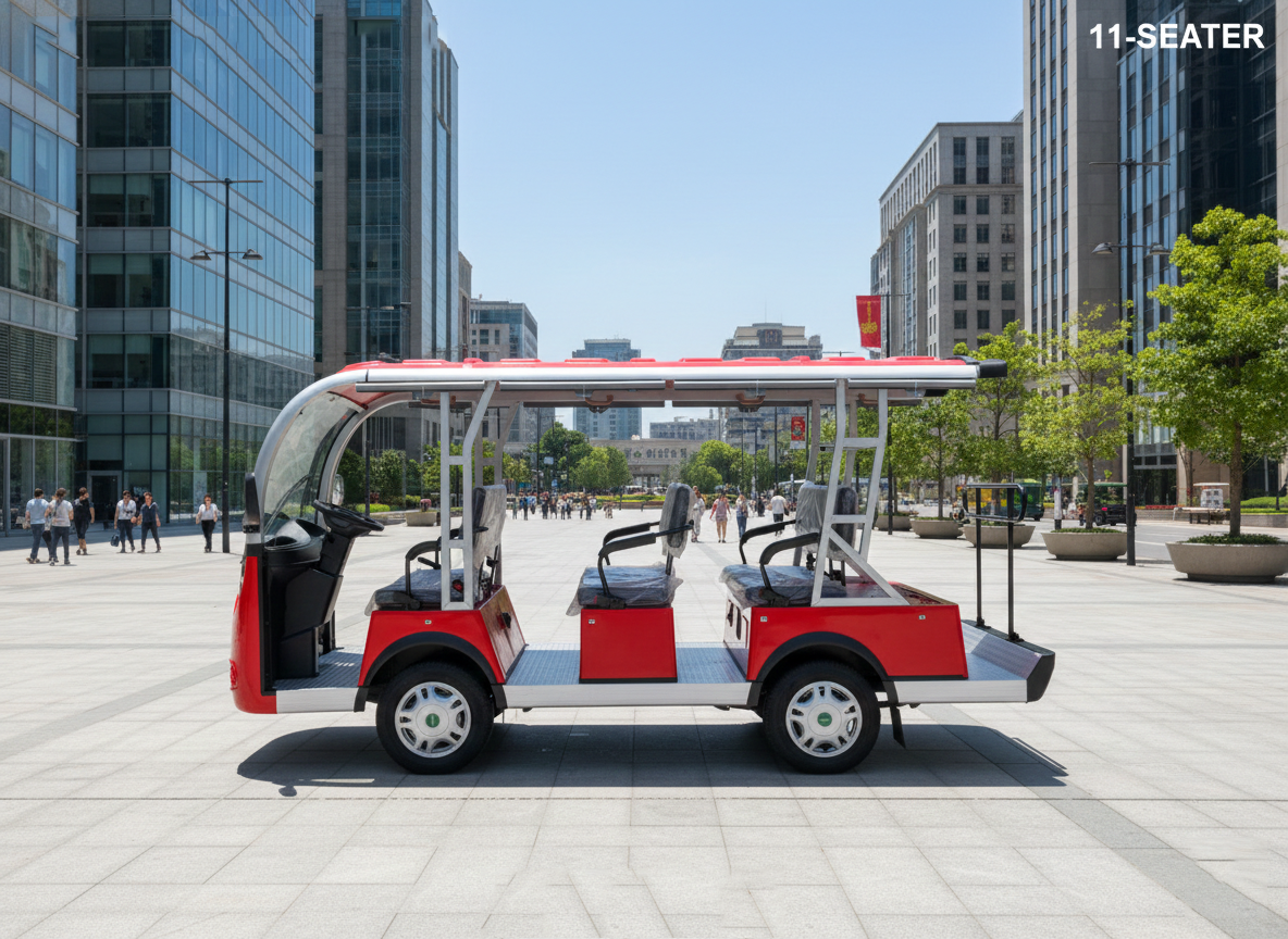 Xe điện chở khách 11 chỗ ngồi khu đô thị