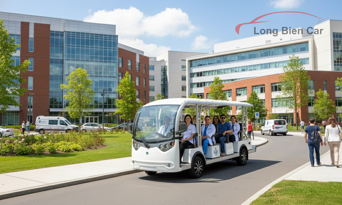 Xe điện cho bệnh viện