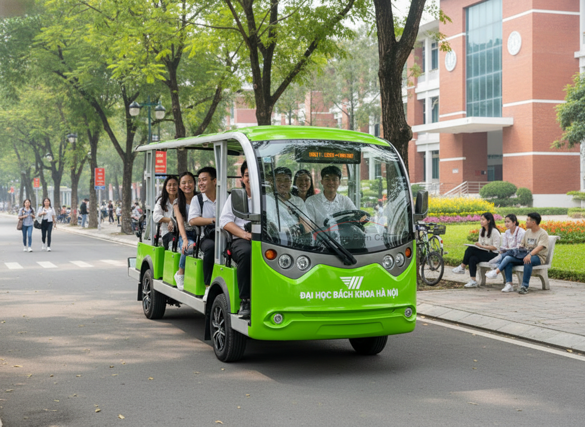 Xe điện 14 chỗ chở khách