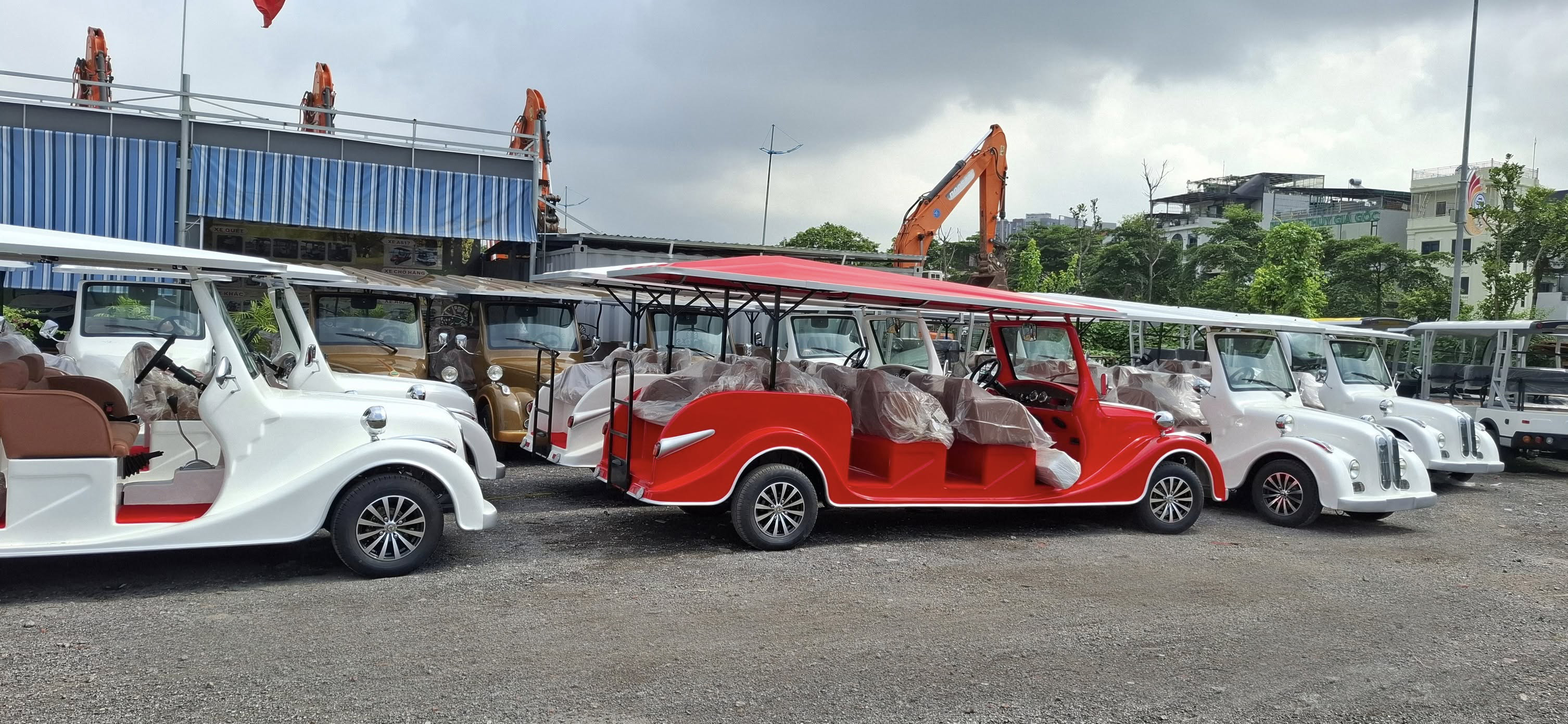 Xe điện Khu đô thị, biệt thự